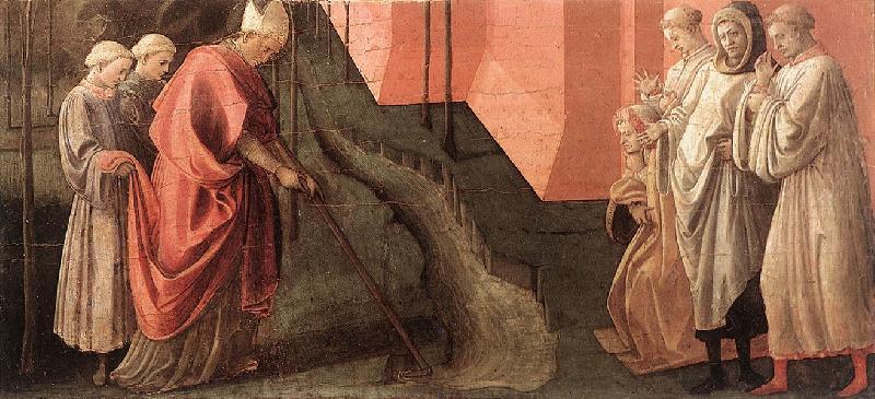 LIPPI, Fra Filippo Adoration of the Child with Saints gfg France oil painting art